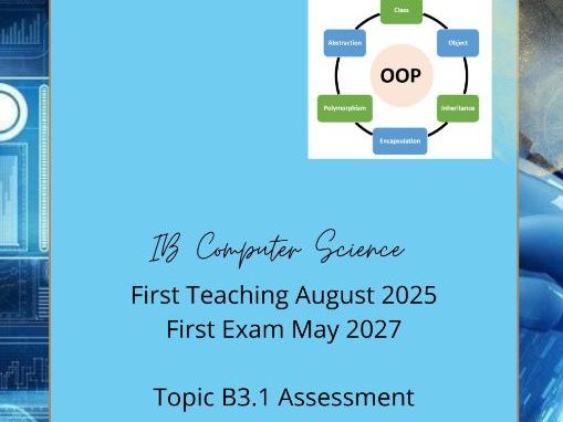 Topic B3.1 -Fundamentals of OOP for a single class
