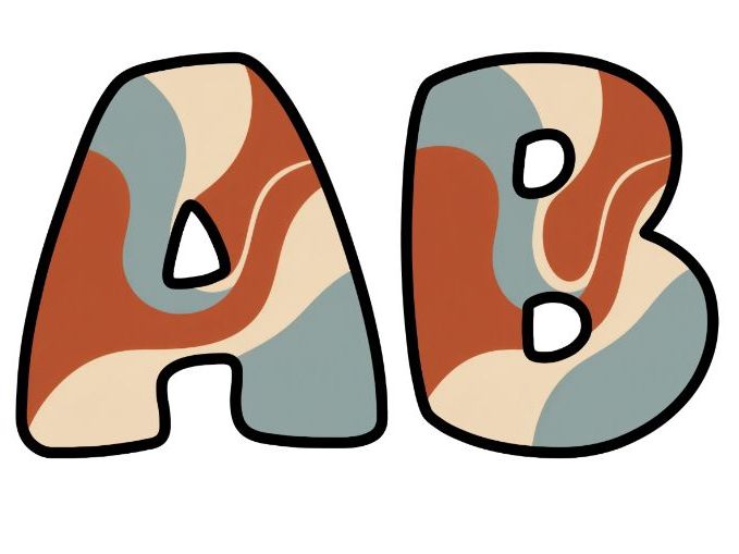 SEL Soft Calming Spiral Pastel Brown Classroom Display | Lettering Set