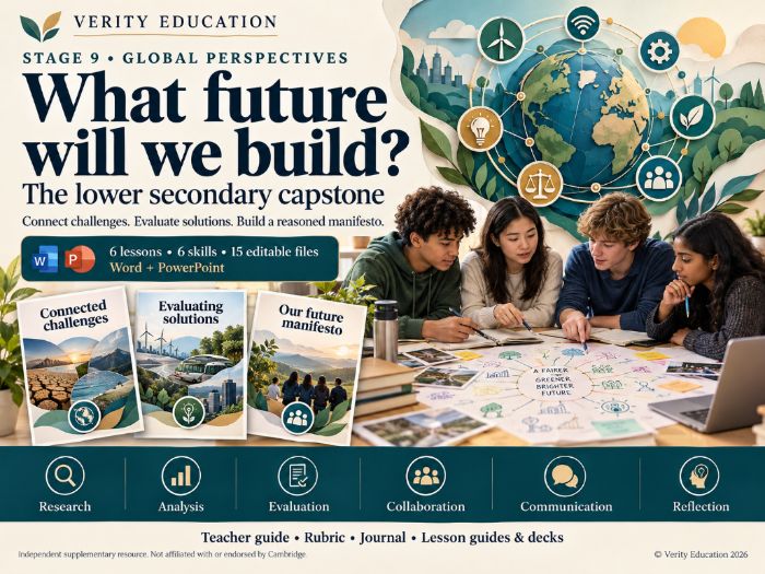 Global Perspectives Stage 9: Our Global Future (Capstone)