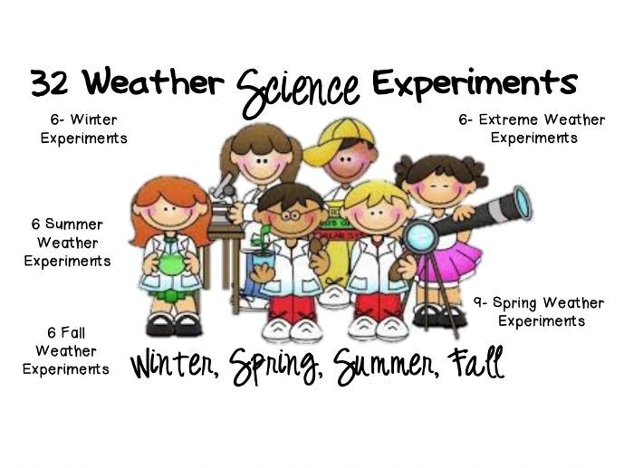 32 Weather Science Experiments for Every Season