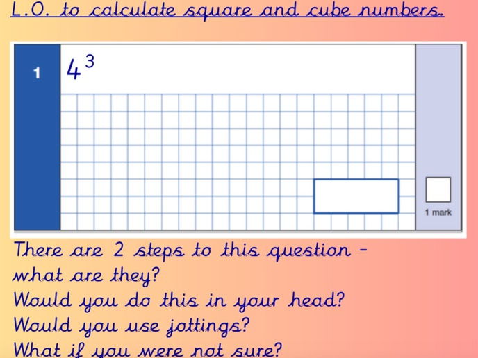 Year 5 6 Arithmetic Sessions