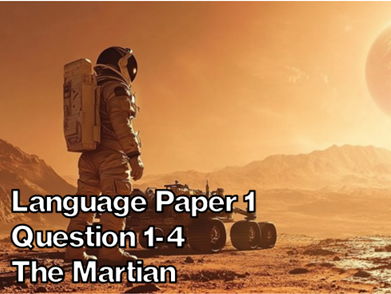 AQA English Language Paper 1 Section A - The Martian