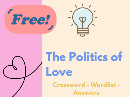 The Politics of Love – Free Politics Crossword
