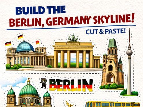 Cut and Paste Berlin, Germany- Fine Motor Skills