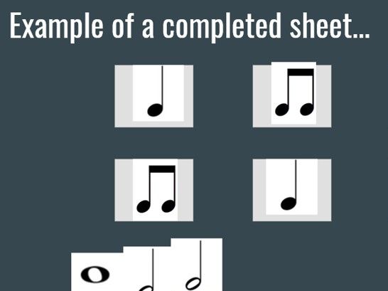 Rhythm Composition - student sheets