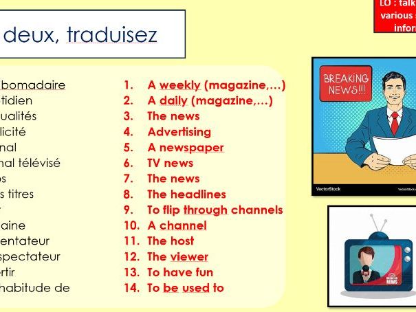 GCSE French - Comment t'informes-tu ?