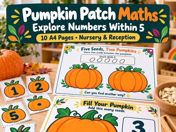Pumpkin Patch Maths - Subitising