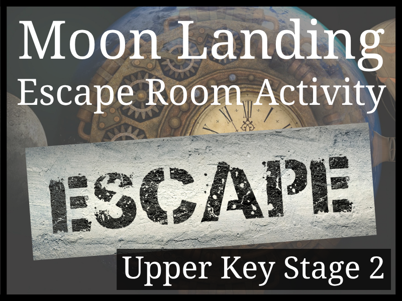 Apollo 11 Moon Landing Escape Room Activity