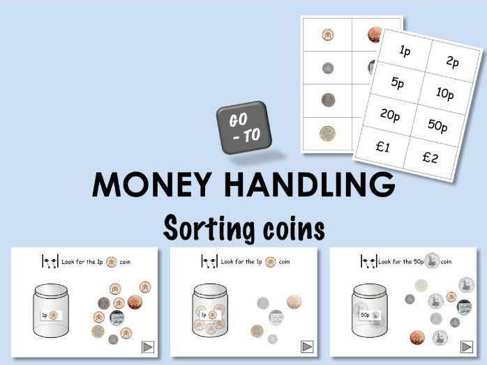 Money Handling - Sorting Coins