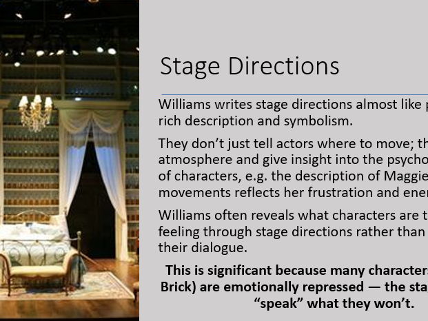 Studying 'Cat on a Hot Tin Roof' by Tennessee Williams