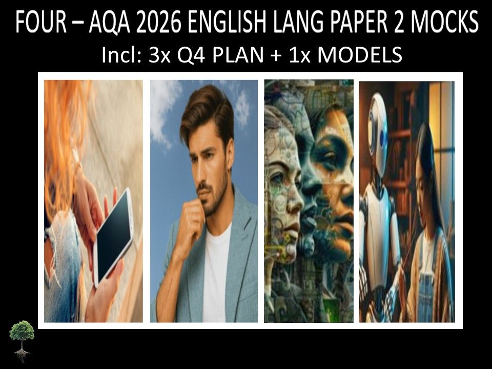 FOUR - AQA PAPER 2 | 2026 FULL MOCKS | Q4 PLAN | MODELS