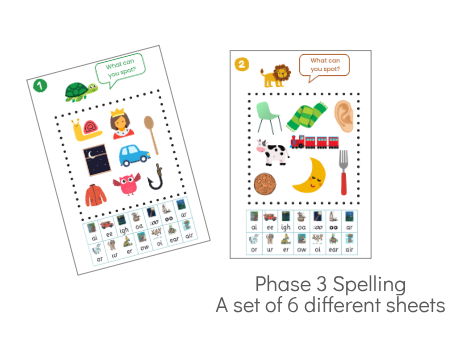 Phase 3 Little Wandle Spelling Resource