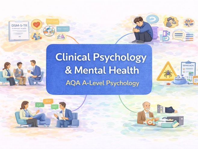 Clinical Psychology & Mental Health – AQA A-Level Psychology (Complete PowerPoint)