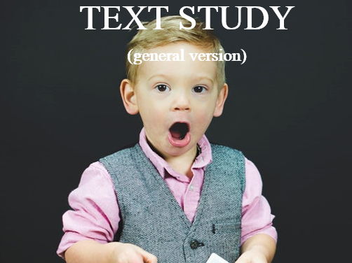 Text study (#200) | Teaching Resources