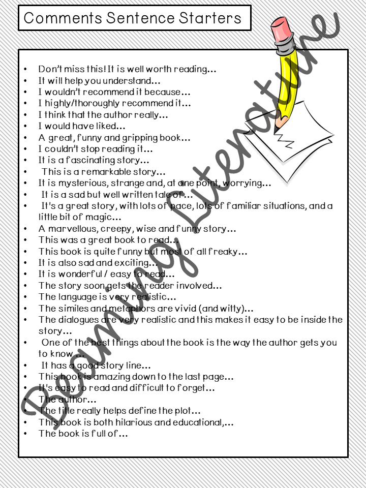 Differentiated: Writing a Book Review | Teaching Resources