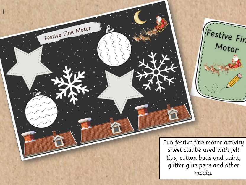 Festive Fine Motor