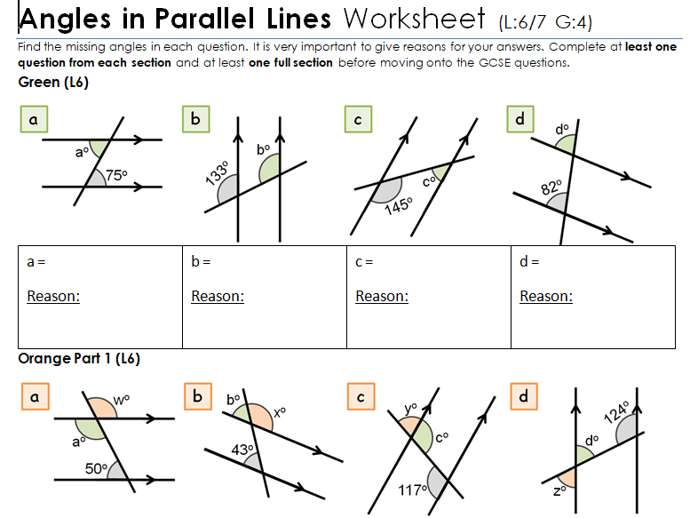 KS2/KS3/KS4 Maths: Angles