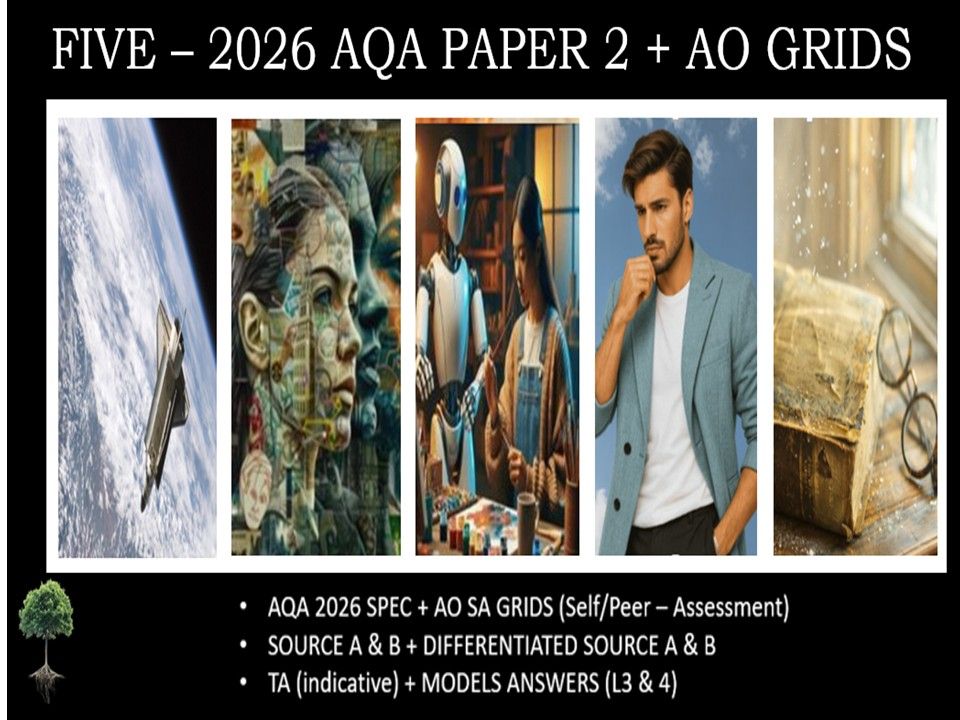 FIVE - AQA PAPER 2 | 2026 FULL MOCKS | AO GRIDS