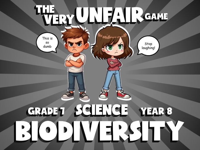 Biodiversity VERY UNFAIR GAME | No-Prep Year 8 Science Review Activity