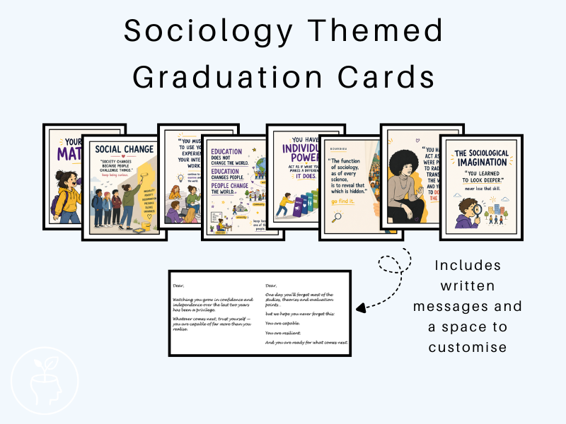 Sociology Graduation Cards