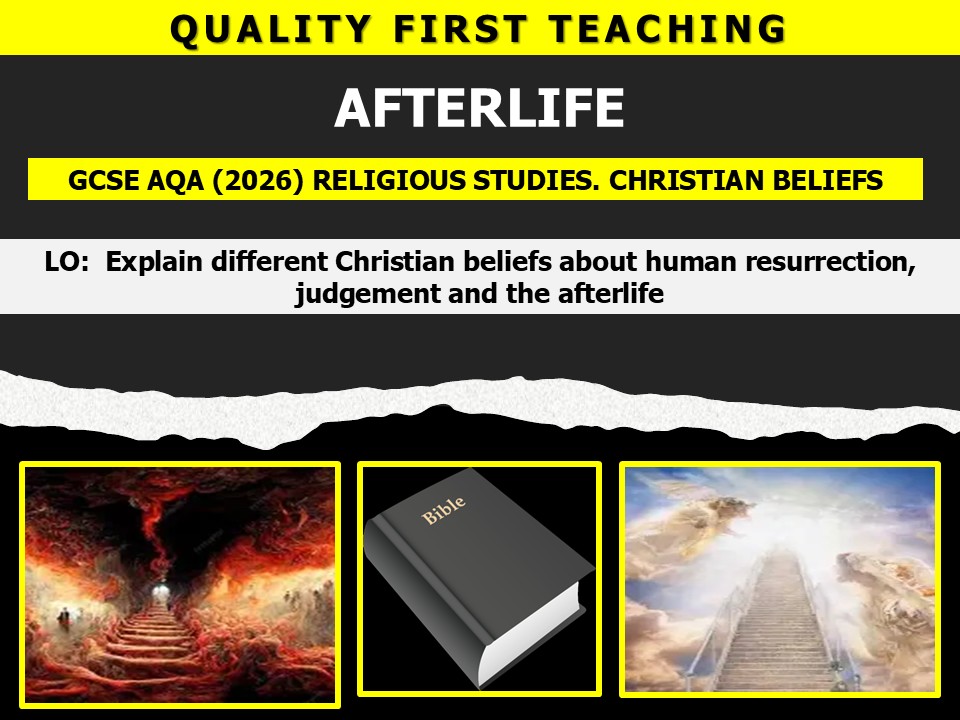 AFTERLIFE. CHRISTIANITY
