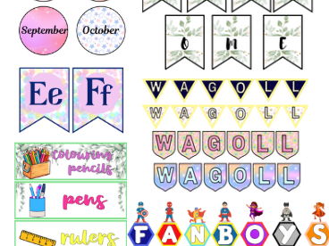 Display Bundles for Classroom