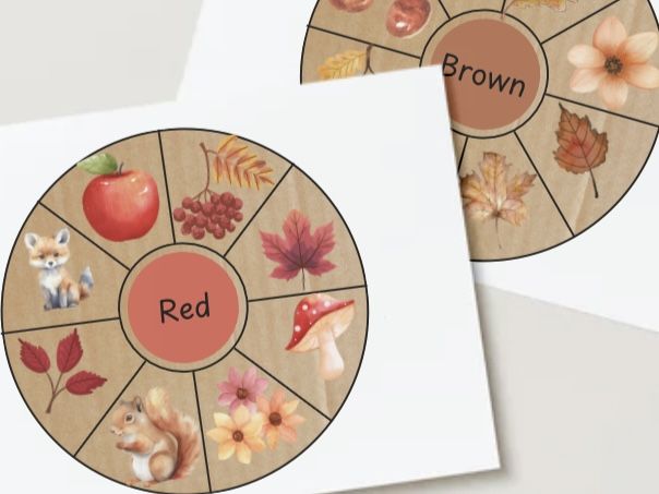 Autumn colours discs