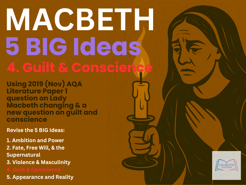 Macbeth – 5 Big Ideas - 4. Guilt and Conscience (AQA Examiner’s Perspective)