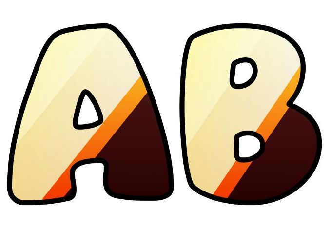 White Brown Sash Alphabet Lettering Set | Classroom Display | Upper & Lowercase, 0-9