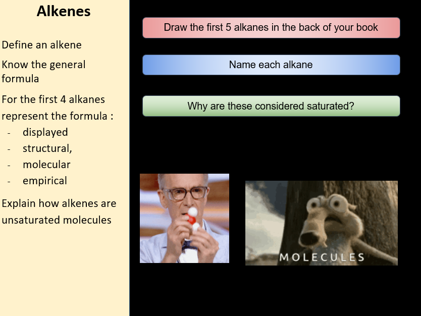 Complete Topic 4d: Alkenes Edexcel IGCSE Chemistry 9–1 Bundle 3 lessons
