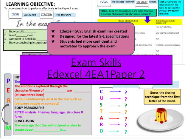 EDEXCEL 4EA1 PAPER 2 EXAM SKILLS