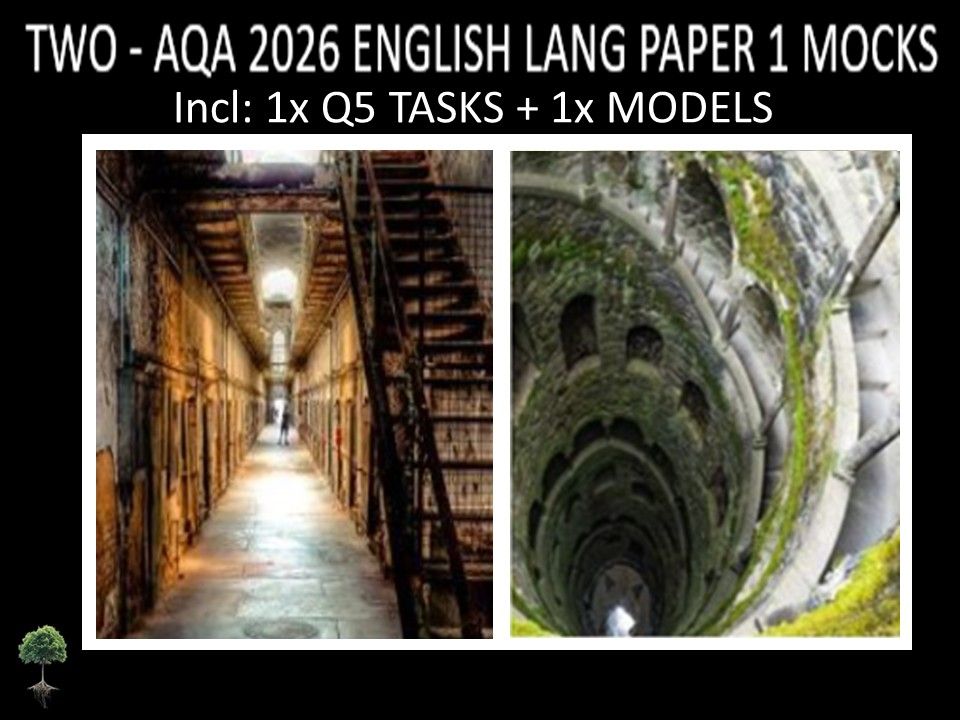 TWO - AQA PAPER 1 | 2026 FULL MOCKS | Q5 TASKS  | MODELS
