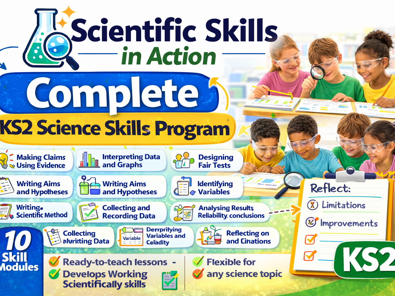 Investigate like a Scientist: Complete KS2 Science Skills Program