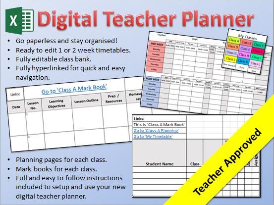 Digital Teacher Planner