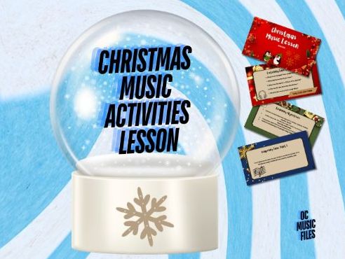 Christmas Music Activities for All Ages | Complete Lesson Presentation | Holiday Music