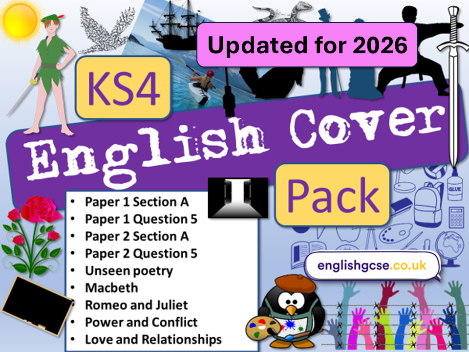 English Cover KS4