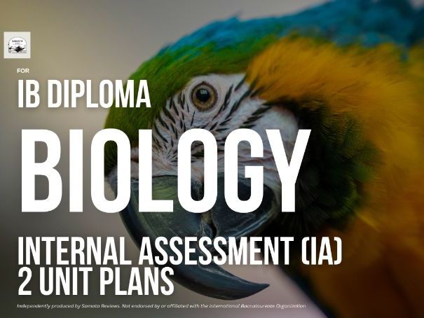 IBDP Biology IA Complete Skills Bundle | Introduction + Data Analysis | SL & HL