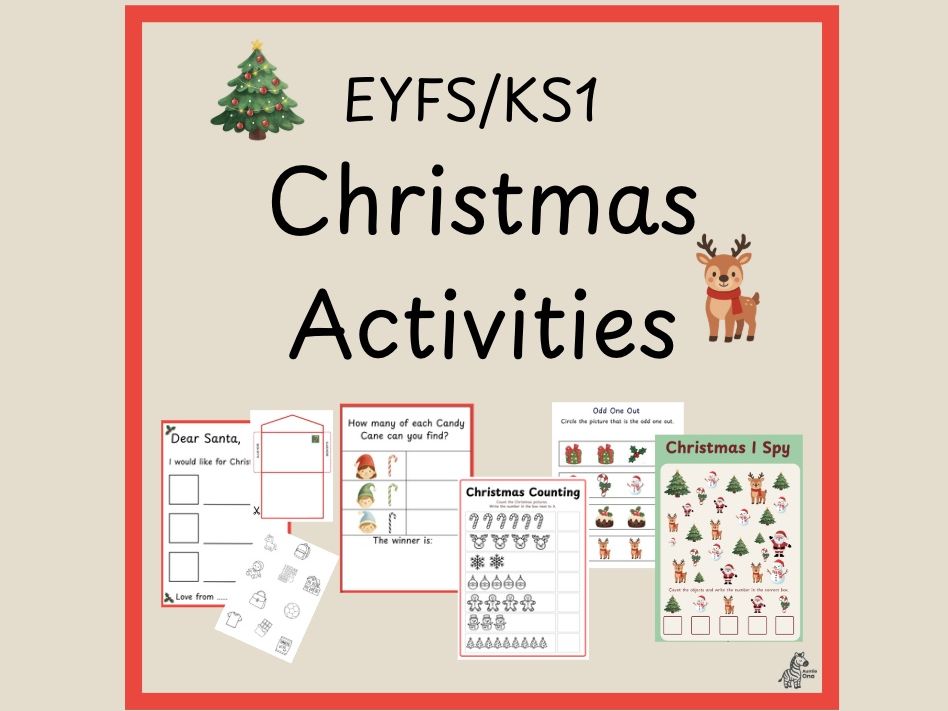EYFS | KS1 Christmas Activities Bundle Pack