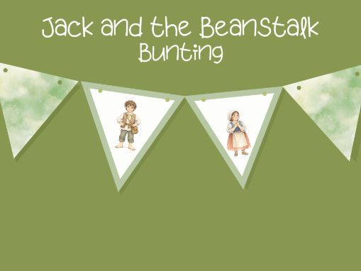 Jack & The Beanstalk Bunting