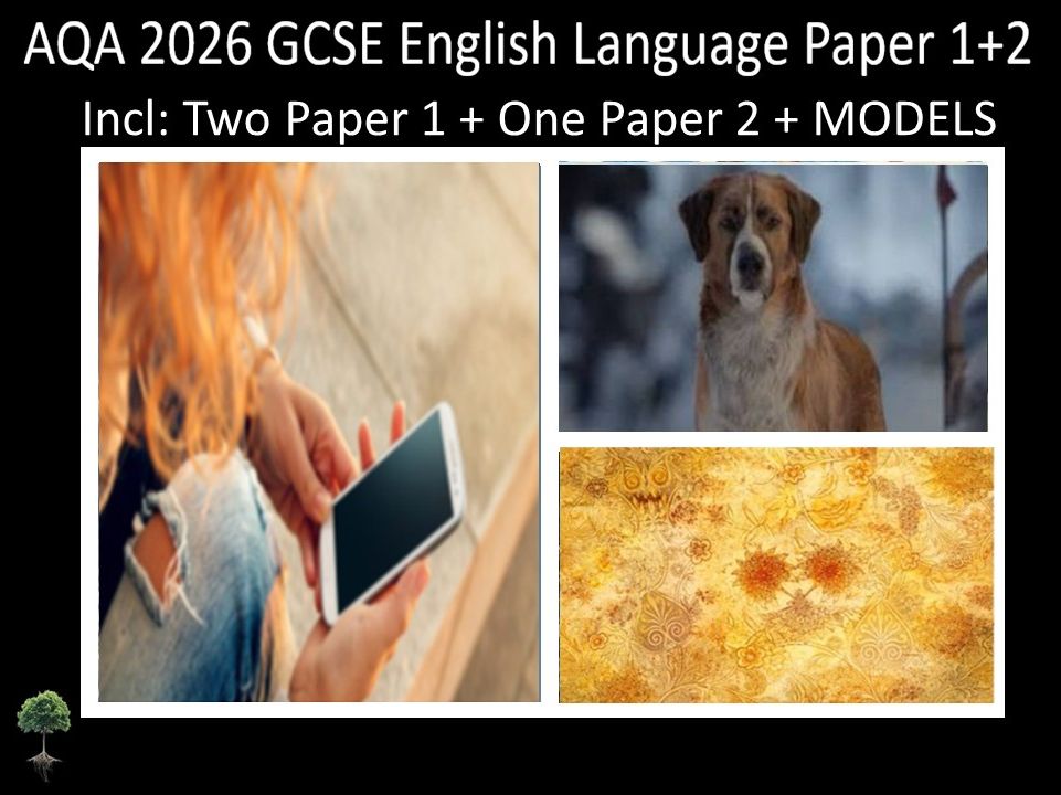 Three AQA 2026 GCSE English Language Paper 1 & 2 Mocks | Models
