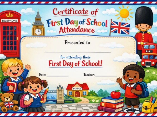 My Amazing First day at school x 2 bundles