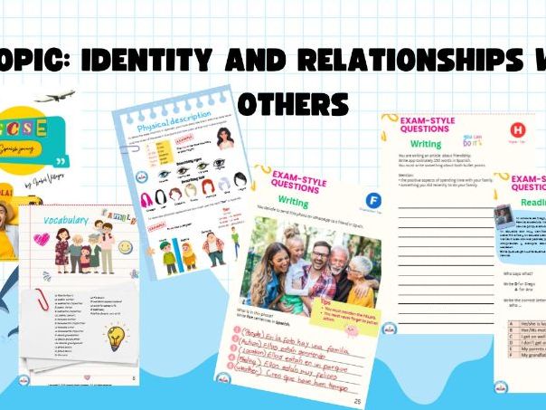 AQA GCSE Spanish – New Specification, Topic: Identity and relationships with others