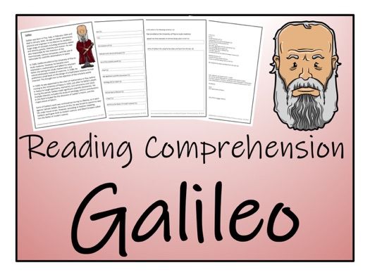 UKS2 Science - Galileo Reading Comprehension Activity by Irvine109