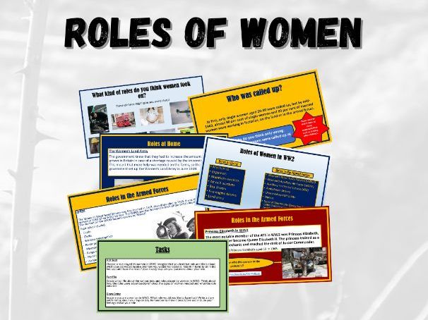 Roles of Women in WW2 (Full Lesson)