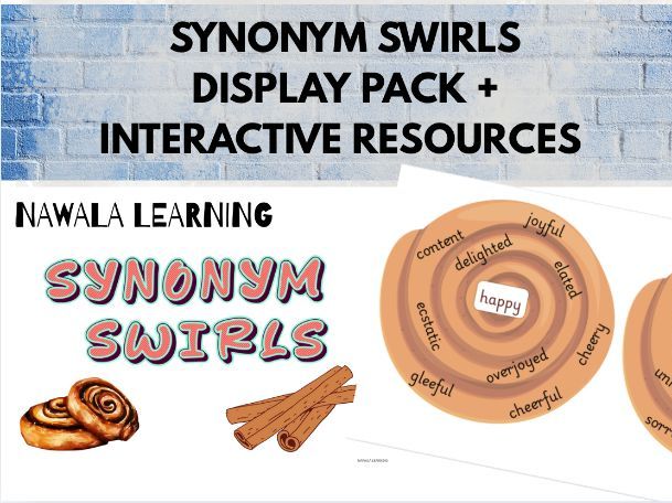 Synonym Swirls Display and Resource Pack
