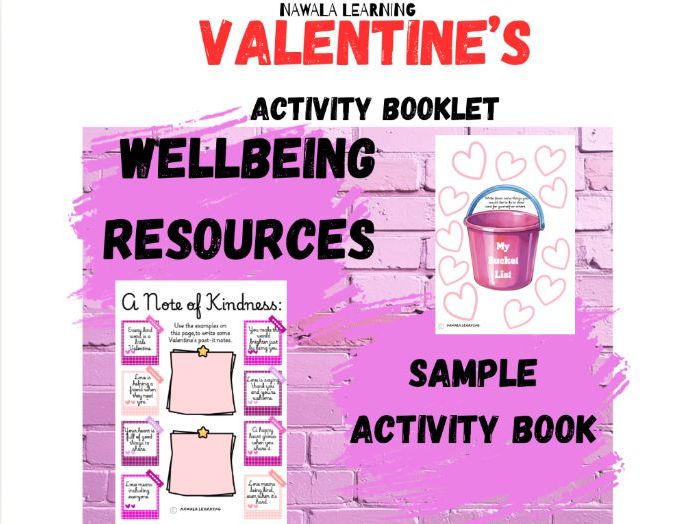 Valentine’s Day Special Activity Book (FREE SAMPLE) | Independent Learning Fun