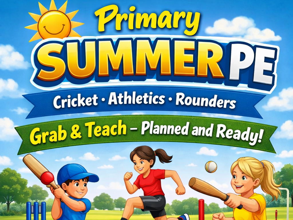 Primary Summer PE – Planned & Ready to Teach