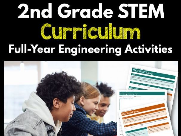 2nd Grade STEM Curriculum | Full-Year Engineering Activities