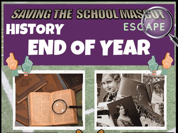 History Fun Escape Room Teaching Resources