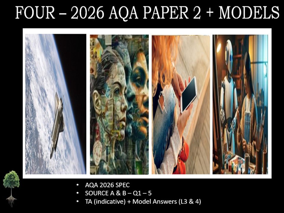 FOUR - AQA PAPER 2 | 2026 FULL MOCKS | MODELS